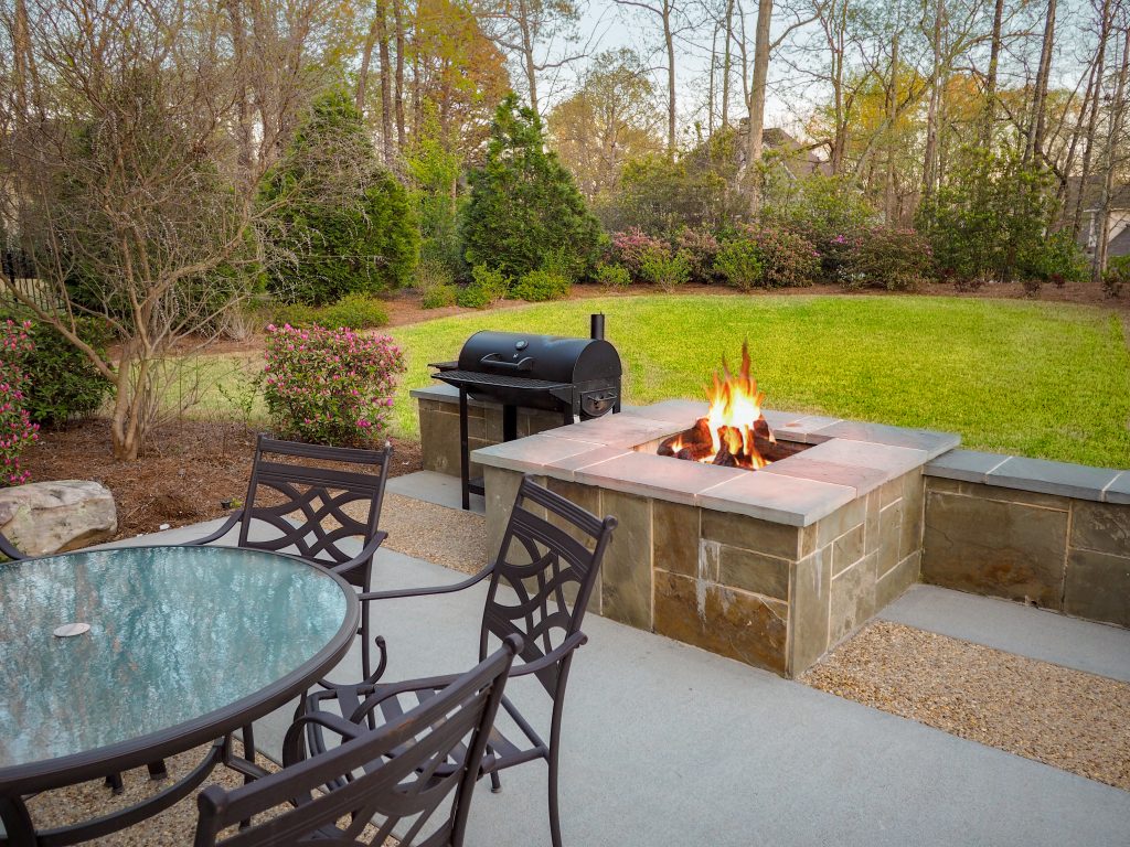 Outdoor Patio with Fire Pit